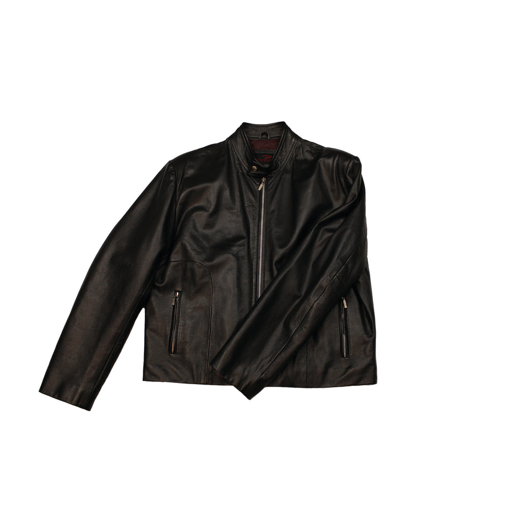 Serge Pariente Vintage Lederjacke XL